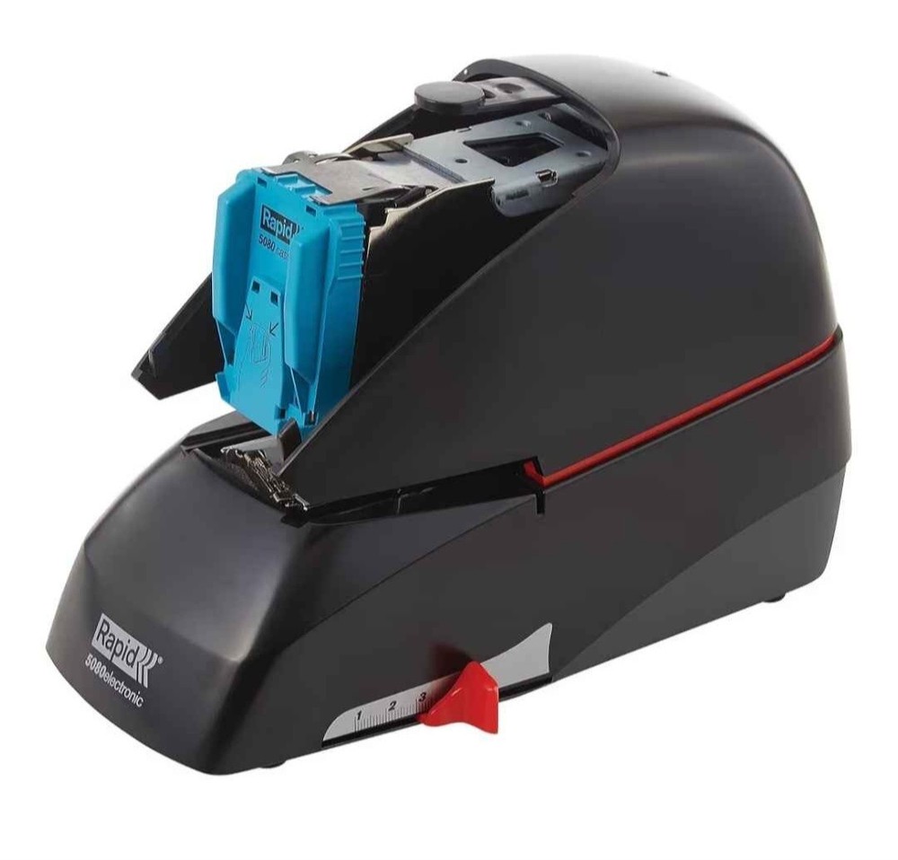 Rapid 5080e Professional Electric Stapler - 5000 Staple Capacity. 2-90 Sheets