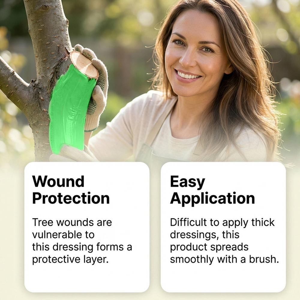 Tree Wound Dressing Sealant - Pruning Cut Healing Paste for Trees & Shrubs