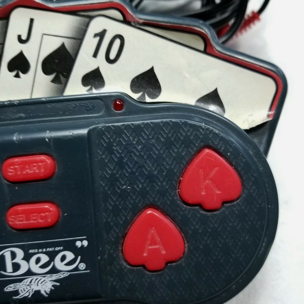 Bee Poker Techno Source plug in Play TV Handheld used Needs Batteries