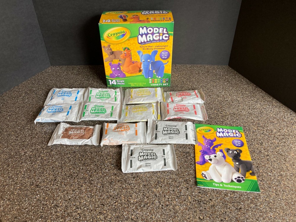 Crayola Model Magic Variety Set includes 12 sealed packs