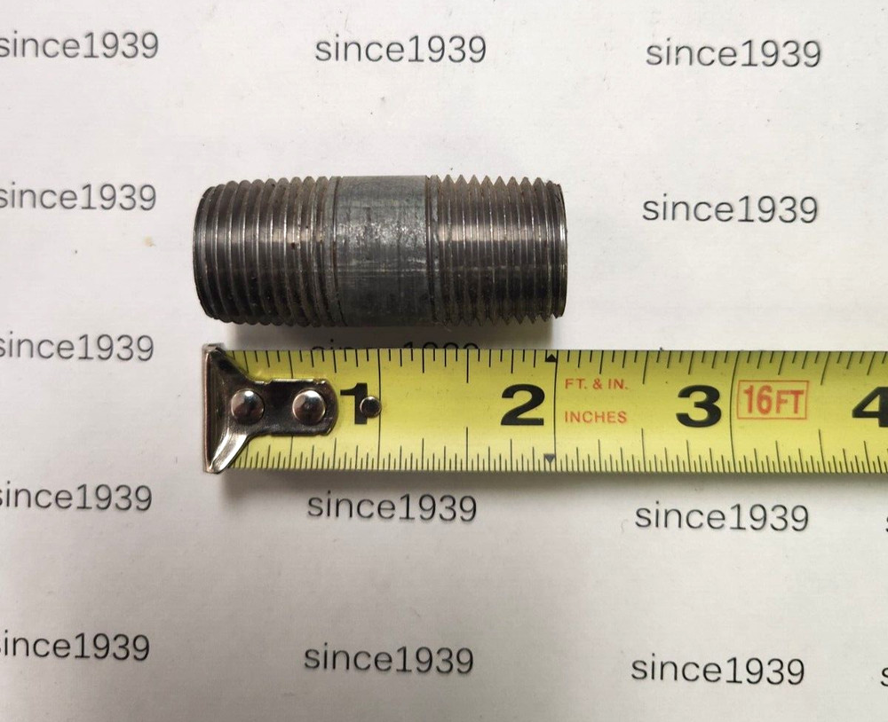 1/2" x 2" Galvanized Nipple Schedule 40