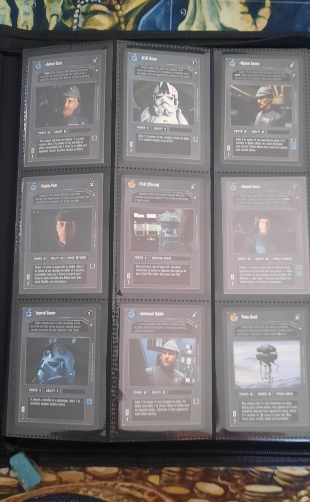 Decipher Star Wars CCG Hoth Limited BB Complete Set! w/ Rules & Corrected R3PO
