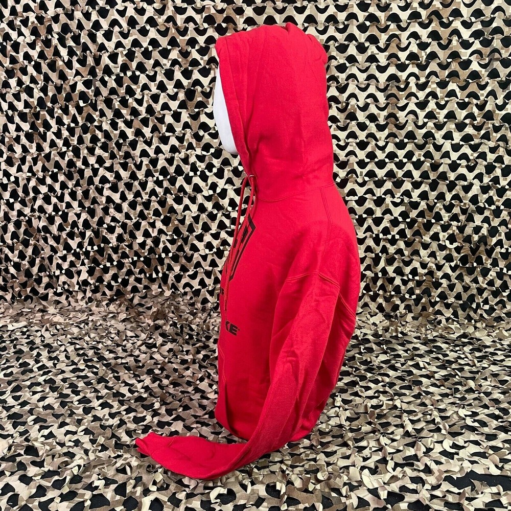 NEW First Strike Pull Over Hooded Sweatshirt - Red - Medium