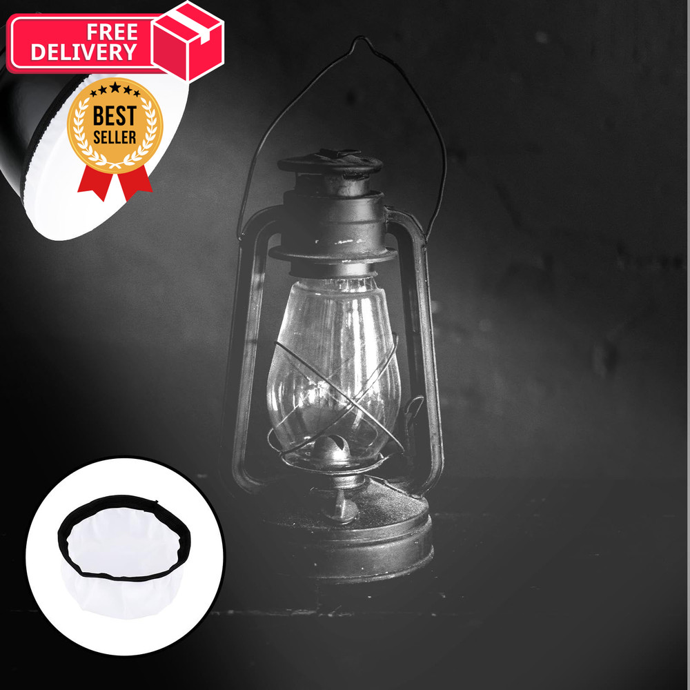 2Pcs Light Diffuser Sock, 7"/18cm Lamp Cover White Soft One Size, 2