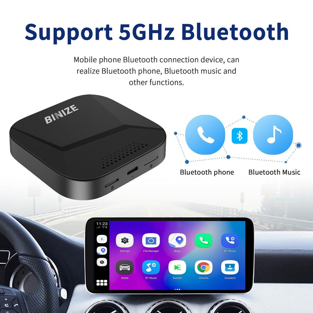 Android CarPlay Ai Box Wireless CarPlay Android Auto Adapter Youtube Netflix