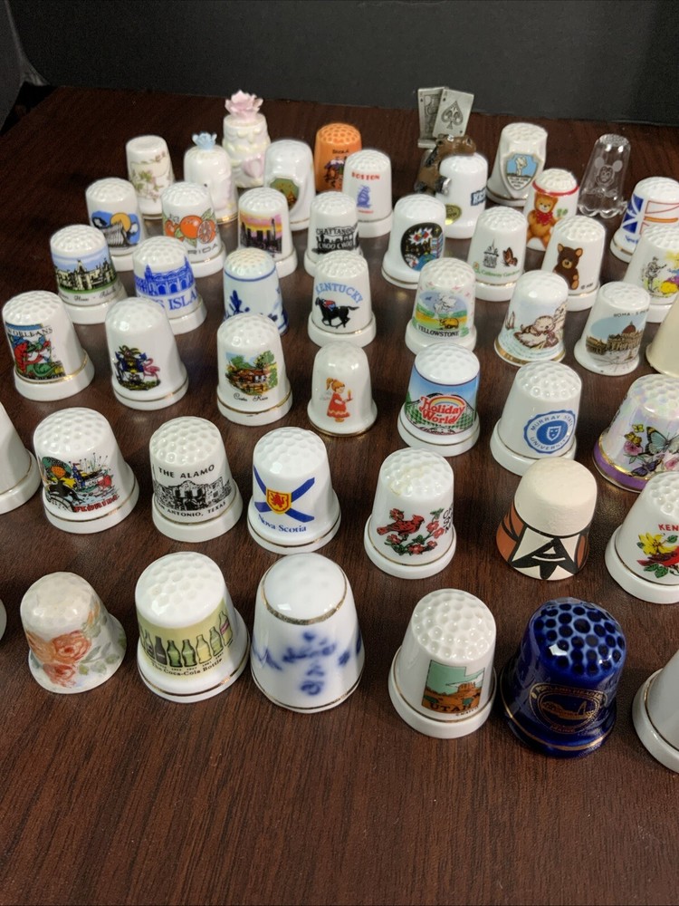 Lot of 52 Thimbles