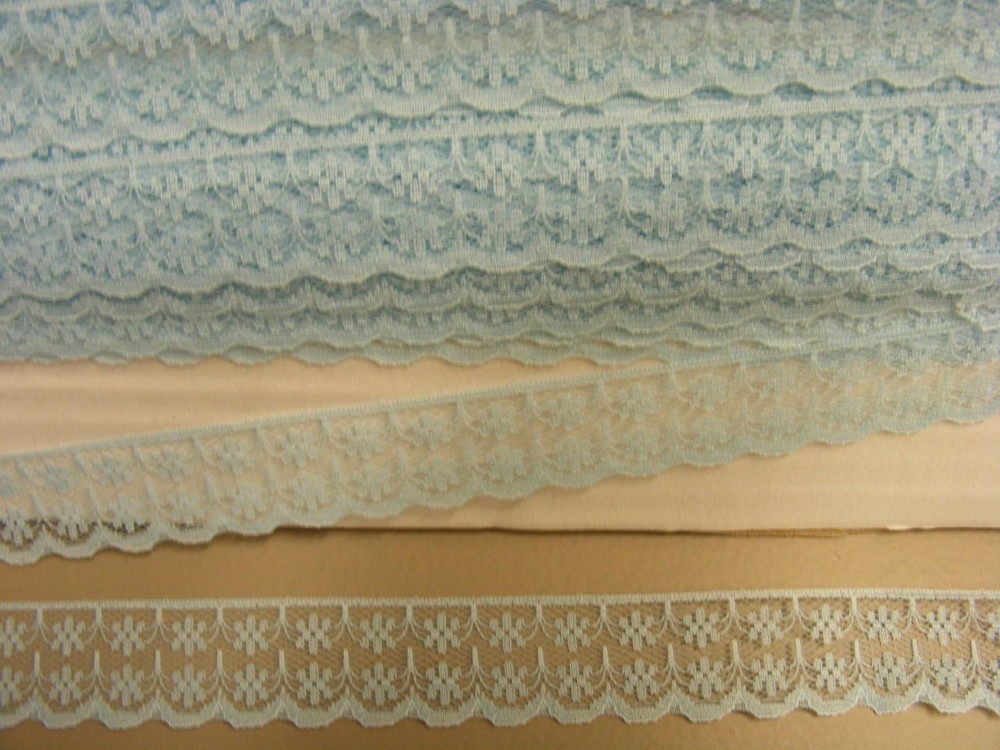 Flat Lace Blue - 16 metres (133)