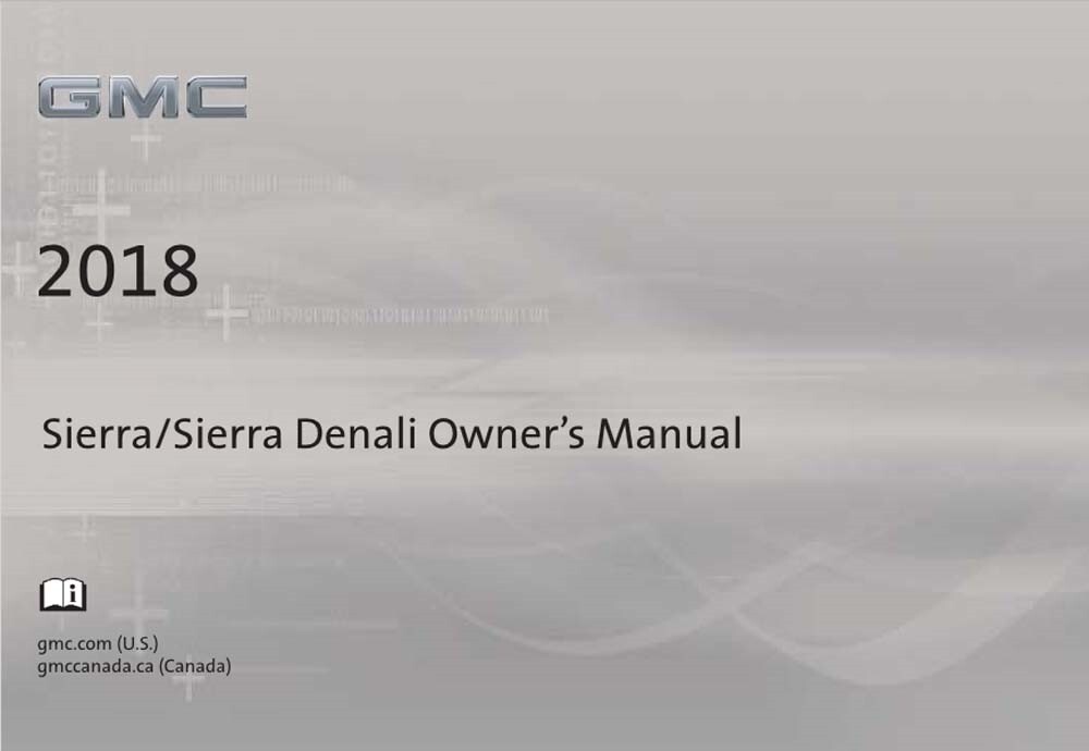 2018 GMC Sierra Owner's Manual