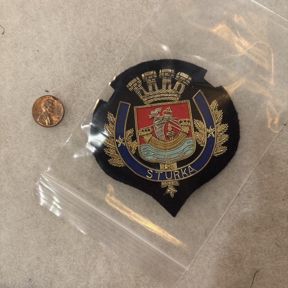 Royal British Navy gold bullion patch