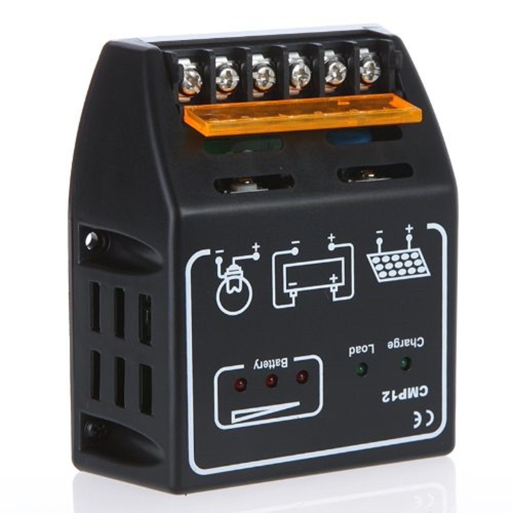 Solar Controller 10A 12V/24V Solar Charge Controller Solar Panel Battery Regulat