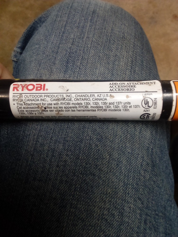 Ryobi Edger Add On Attachment