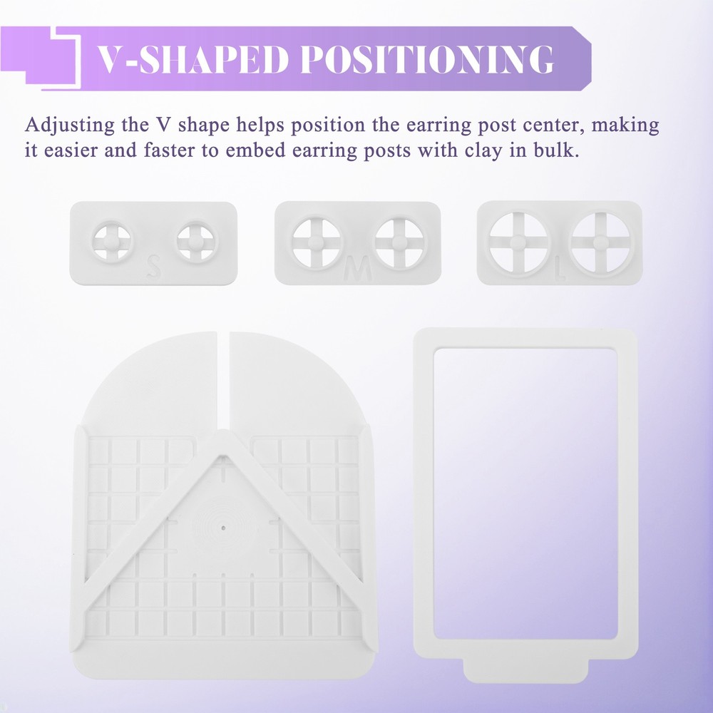 Stud Post Embedding Tool for Polymer Clay Earring, Polymer Clay Tools for2342