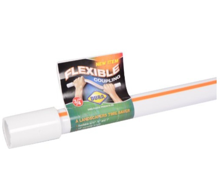 Dura Flexible Coupling PVC 3/4" Schedule 40, 18" Long