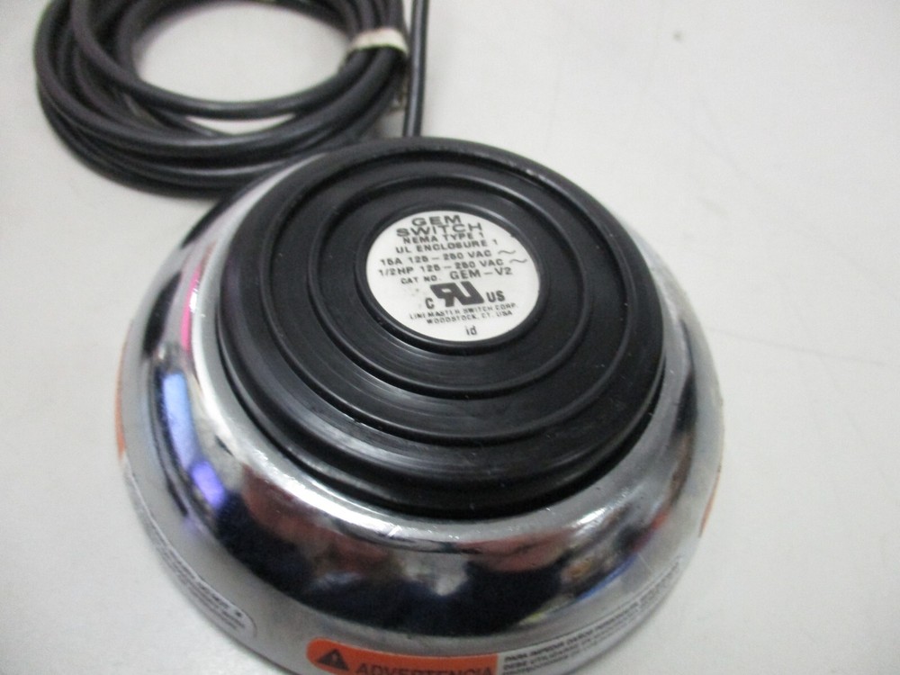 Gem Switch Foot Pedal Model GEM-V2