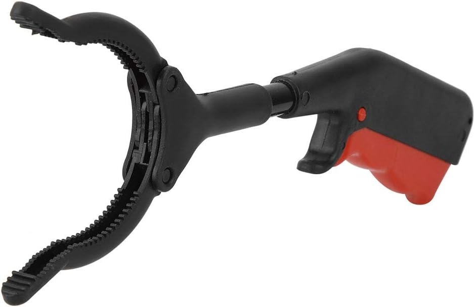Denkerm Heavy-Duty Garbage Picker - Compact 12-Inch Multi-Purpose Tool