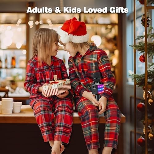 Karaoke Microphone for Kids & Adults - Bluetooth