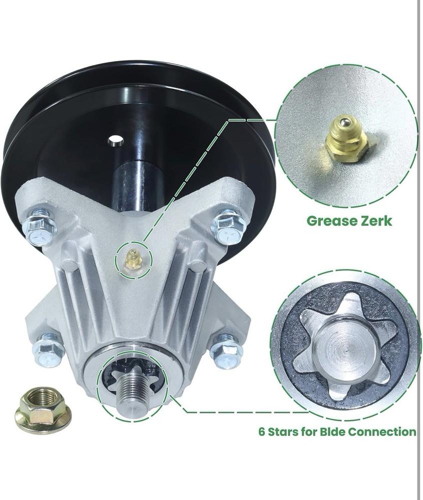 POSEAGLE 918-06991 Spindle Assembly with Spindle Reinforcement