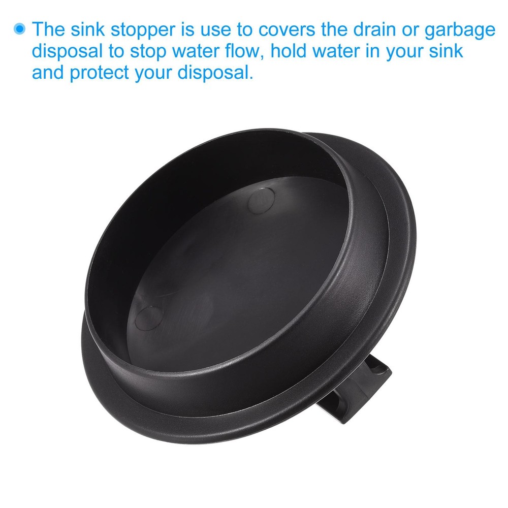 Kitchen sink garbage cap disposal drain cap replacement 2pcs