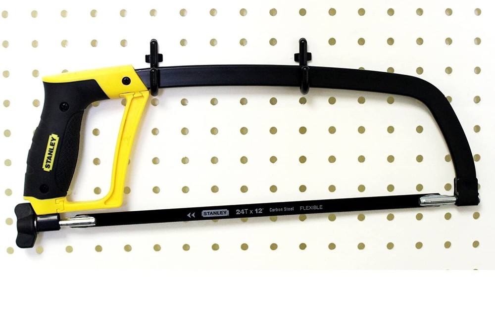 WallPeg Pegboard Wall Organizer Kit -48" Wide - 2 Pegboard Panels & 36 Peg Hooks