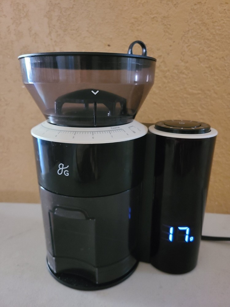 PRECISION COFFEE GRINDER WITH BUILT-IN COFFEE SCALE  TESTED - SEE PICTURES
