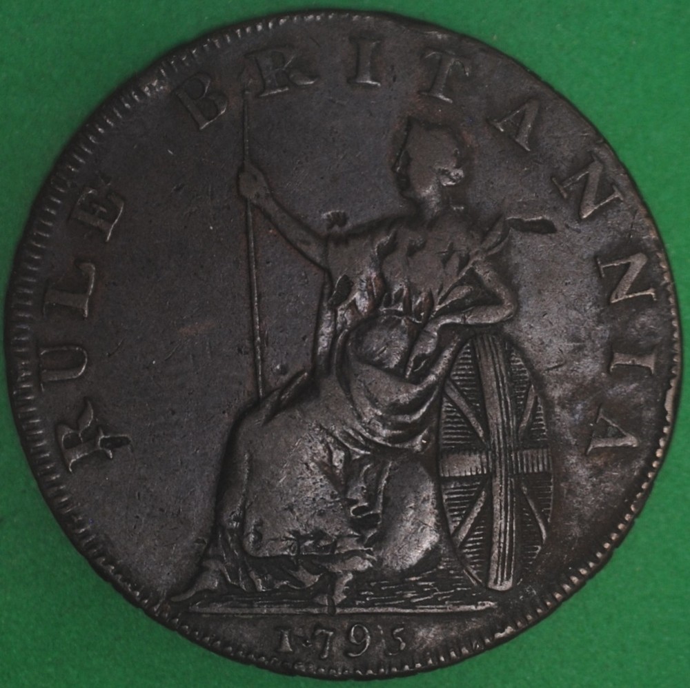 1795 Emsworth Halfpenny VF Conder Token