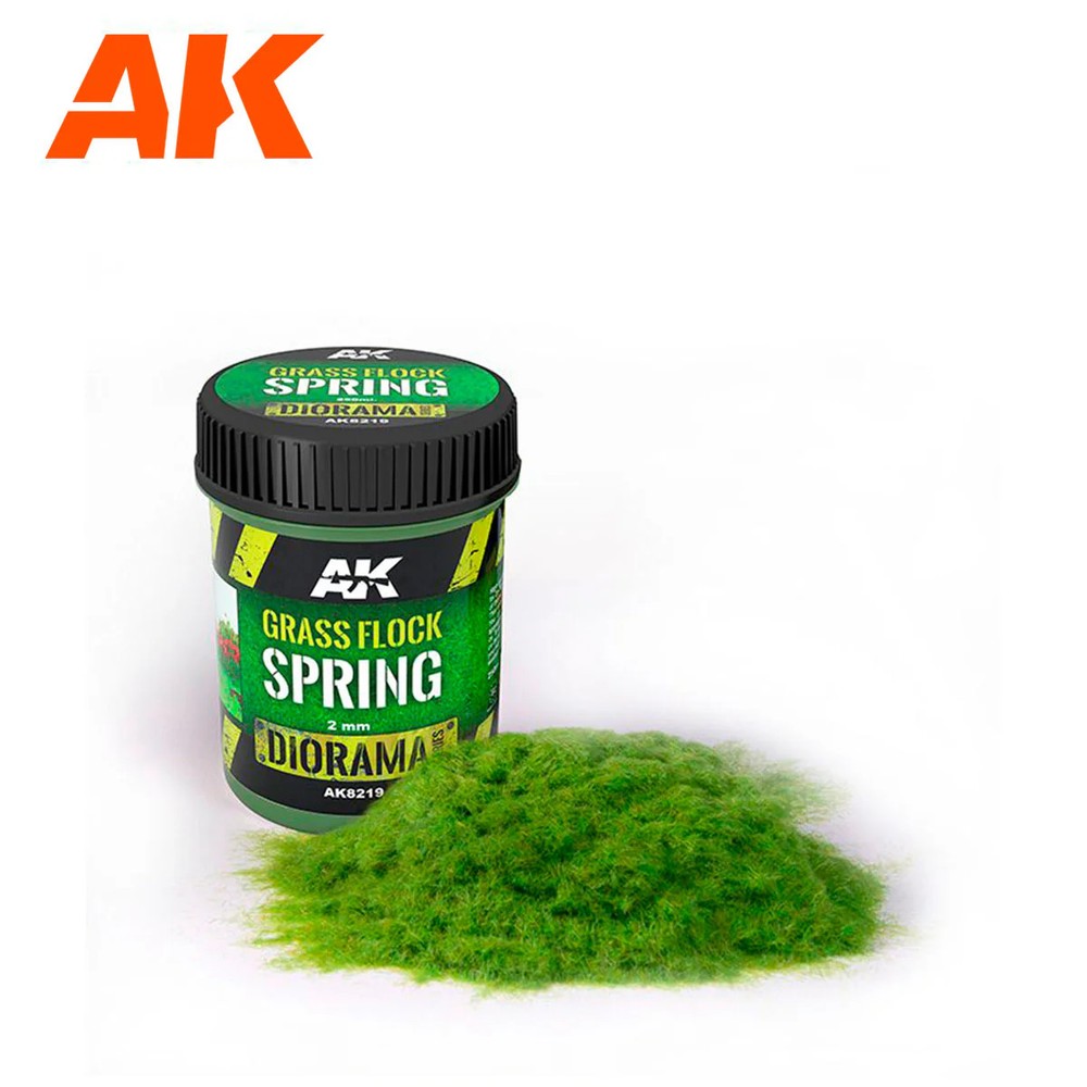 AK Interactive Grass Flock 2mm Spring AK8219