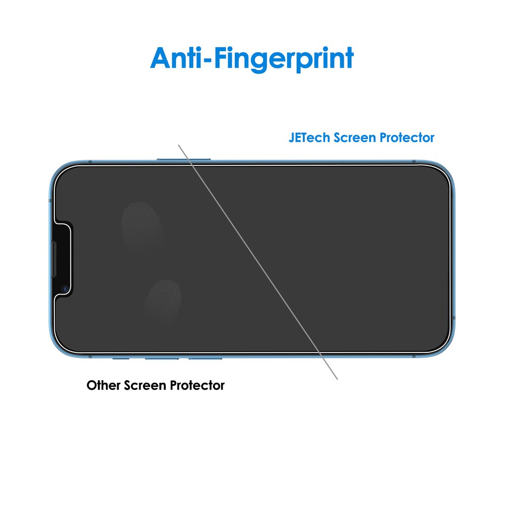 Screen Protector for iPhone 13 mini with Camera Lens Protector, 2-Pack Each