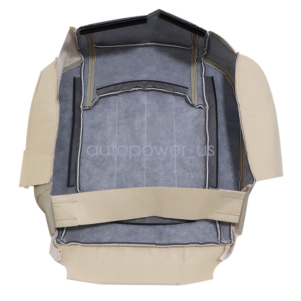 Fits 2008-2012 GMC Acadia Front Both Side Perforated Leather Seat Cover Tan 4PCS