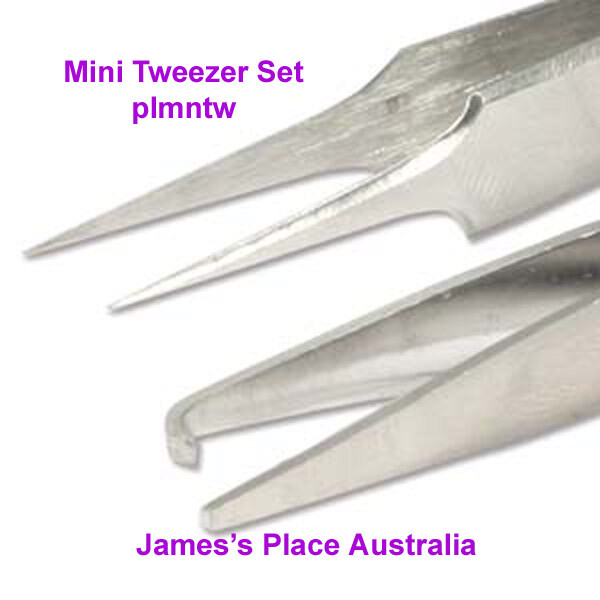 Mini Tweezer Set - Knotter & Split Ring Opener.