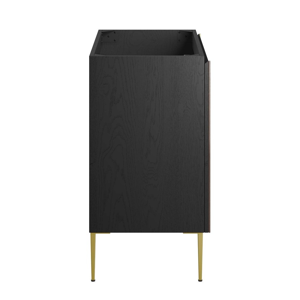 Modway Alchemist 36" Bathroom Vanity in White Black