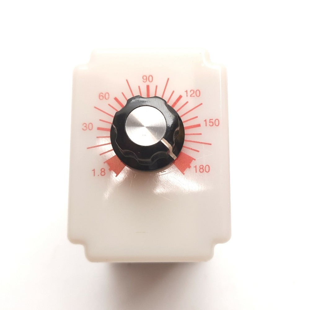 Dayton 6X604E Solid State Time Delay Relay, Interval Delay 1.8-180sec 120VAC