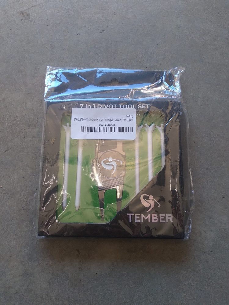 Tember 7 in 1 Divot Tool Set NEW