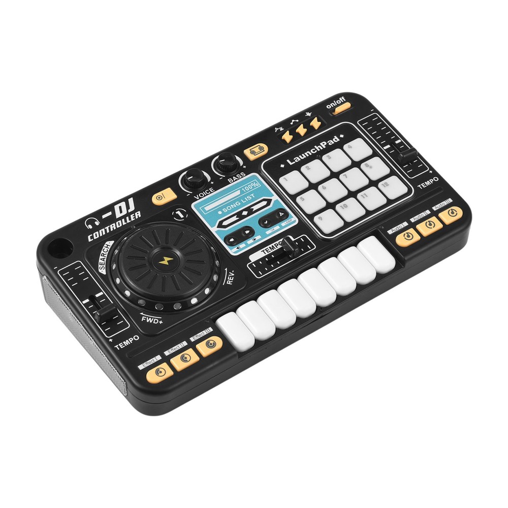 Musical DJ Set For Kids Turntable Multi Functional DJ Controller With Mic CLQT