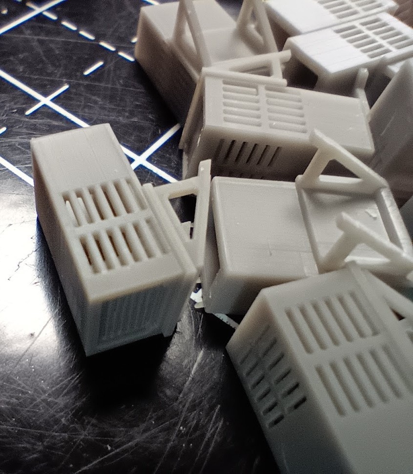 S Scale Window Air Conditioners 32pcs