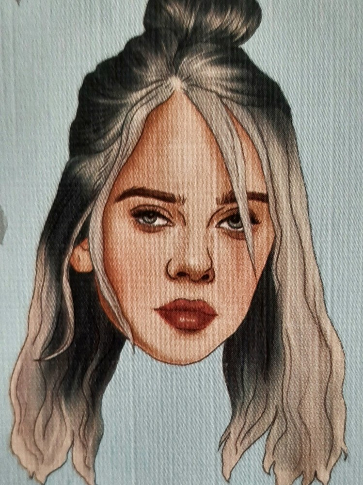 BILLIE EILISH Lined Notebook Central 23 JOURNAL 8"x6" Notes Gift England