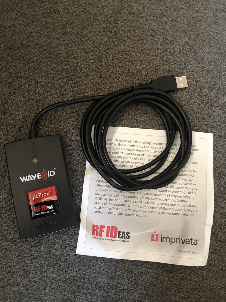 RFIDeas RDR-6082AKU pcProx Wave ID. RF Ideas. NEVER USED