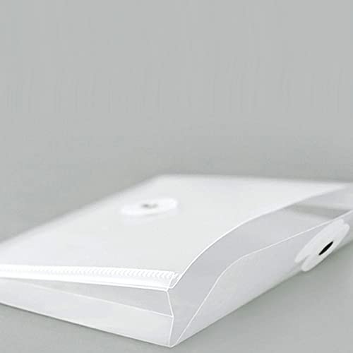 10 Pieces 4X6 Small Plastic Horizontal Filing Envelopes with String Closure