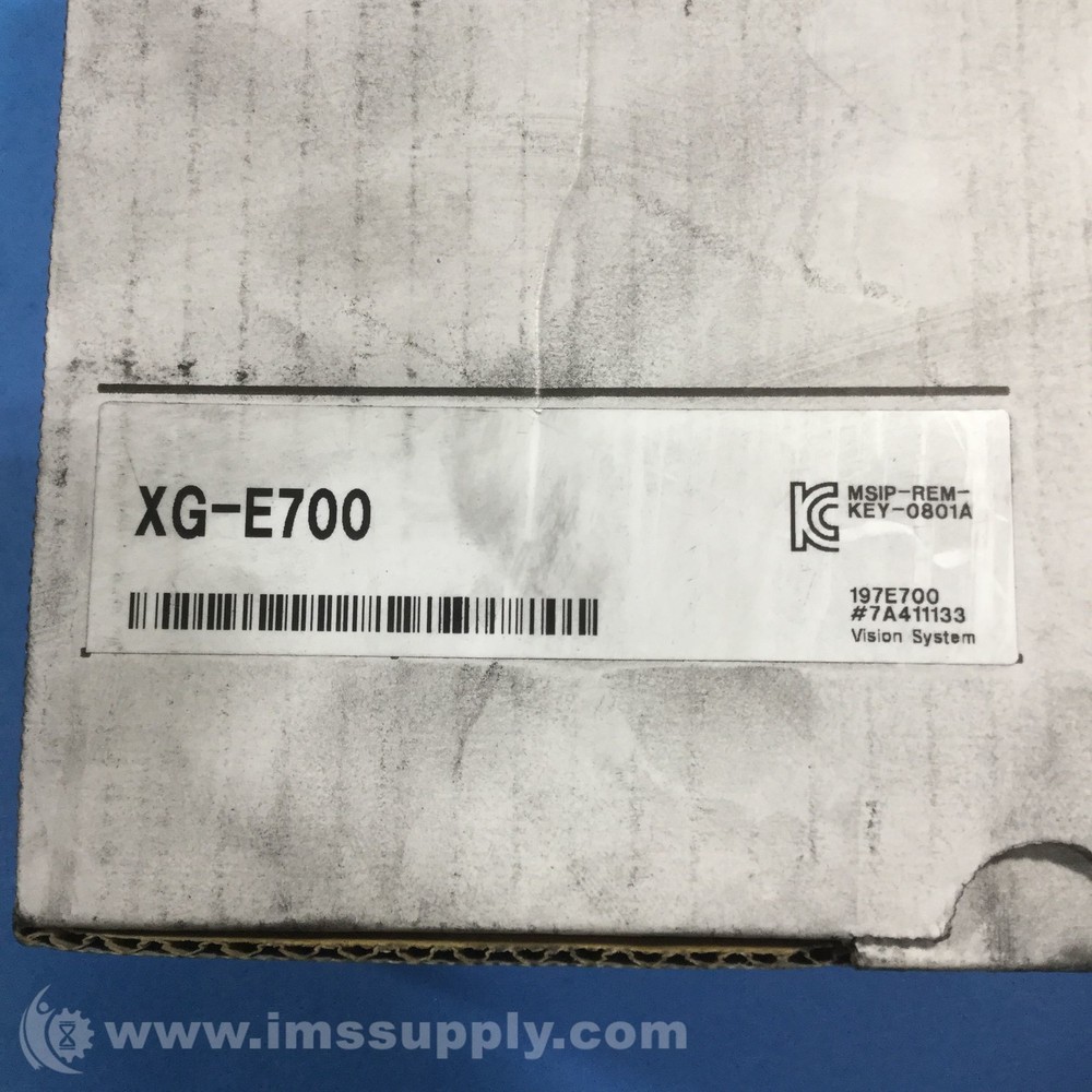 Keyence XG-E700 Camera Expansion Unit FNOB