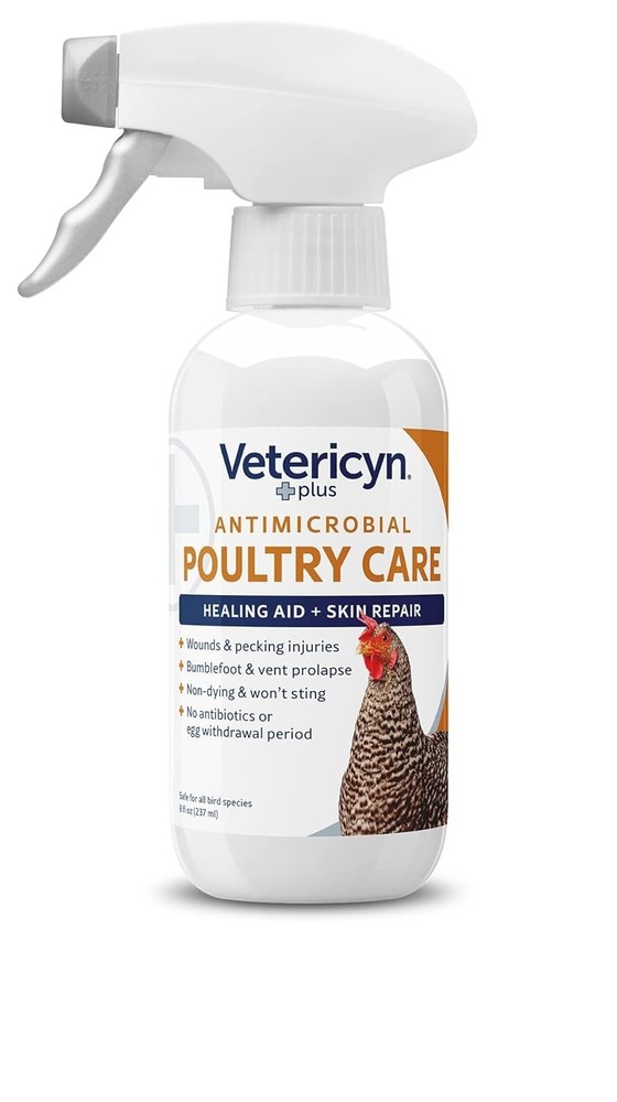 Plus Poultry Care Spray - First Aid Essential for Chickens