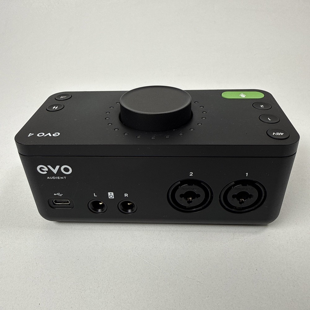Audient EVO 4 USB Audio Interface Working No Cable Interface Only