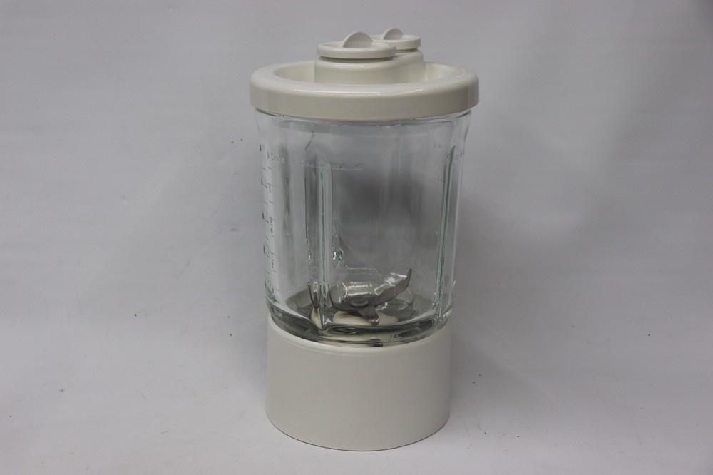 KitchenAid KSB3WH Blender 40oz Cup Glass Pitcher White