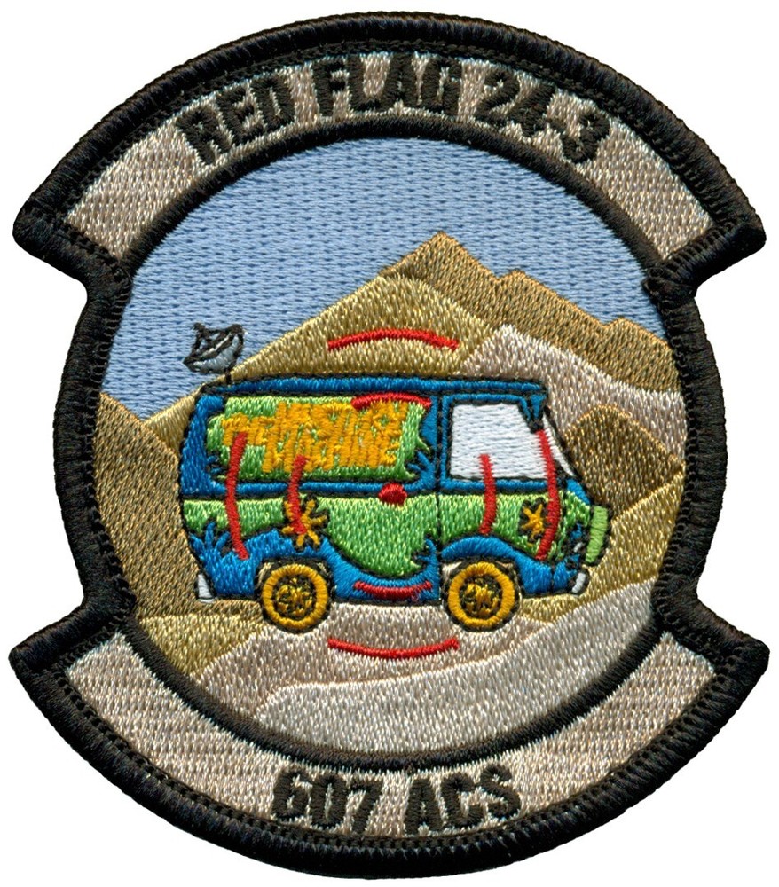 USAF 607th AIR CONTROL SQUADRON – RED FLAG 2024-3 PATCH