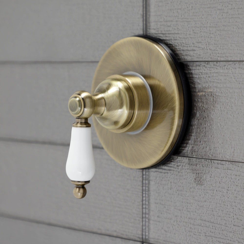 Kingston Brass KS303.PL Single Handle 3 Function Diverter Valve - Chrome