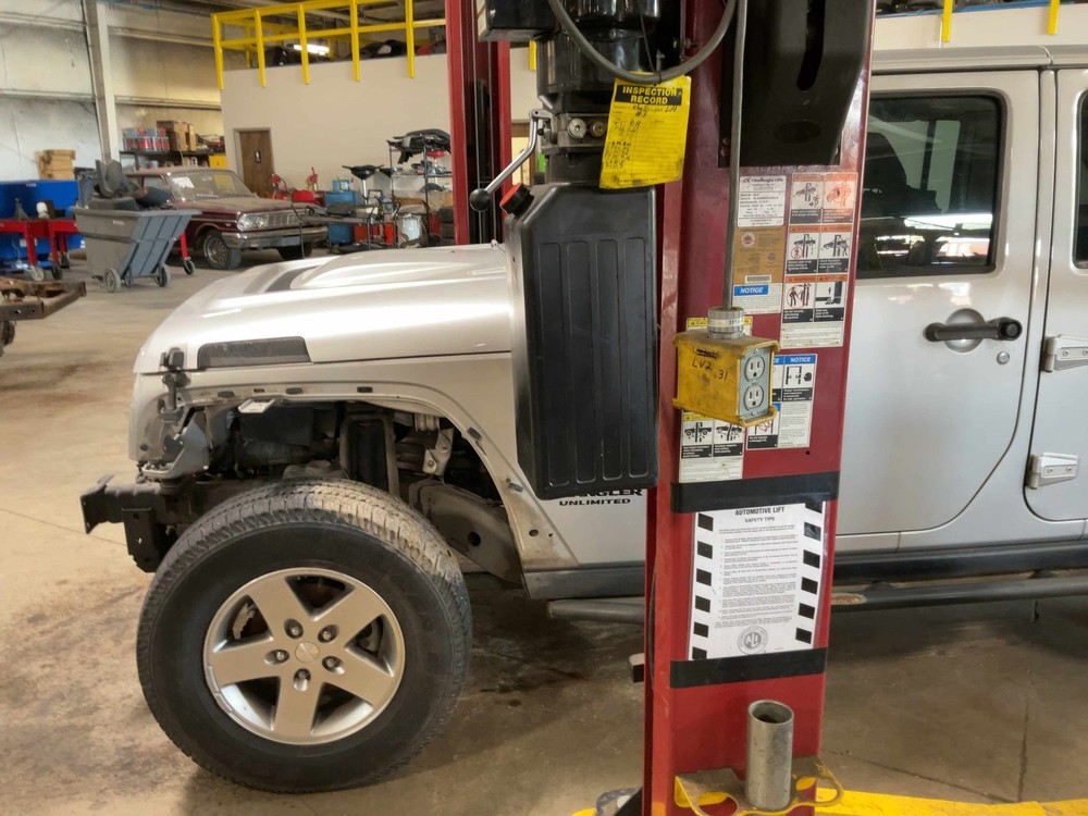 Used Windshield Frame fits: 2012 Jeep Wrangler Grade A