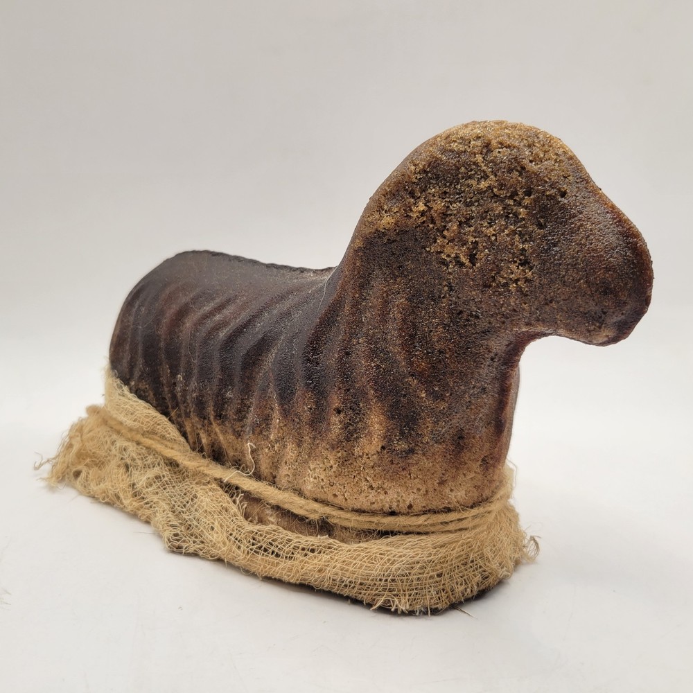 Antique Cast Iron Lamb Doorstop