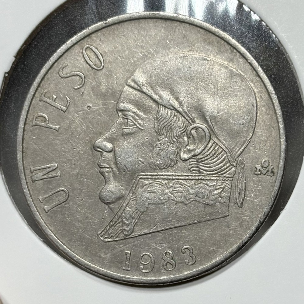 1983 Mexico 1 Peso One
