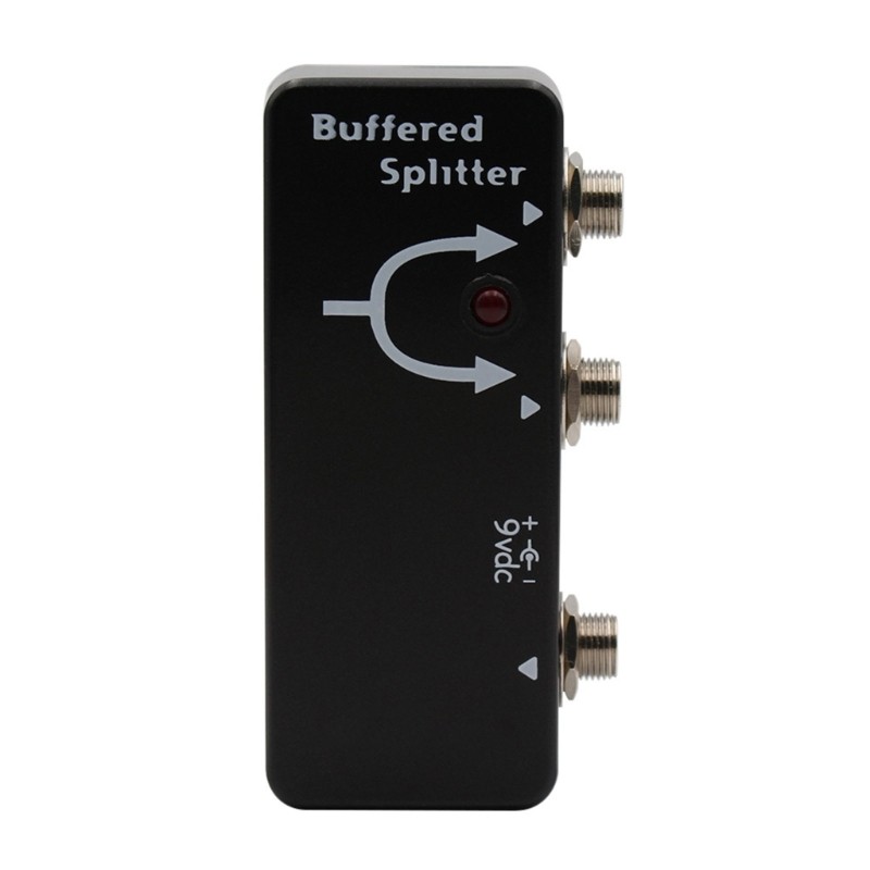 Double Amplifier Configurations Buffer Output Pedal Metal Texture for Guitar