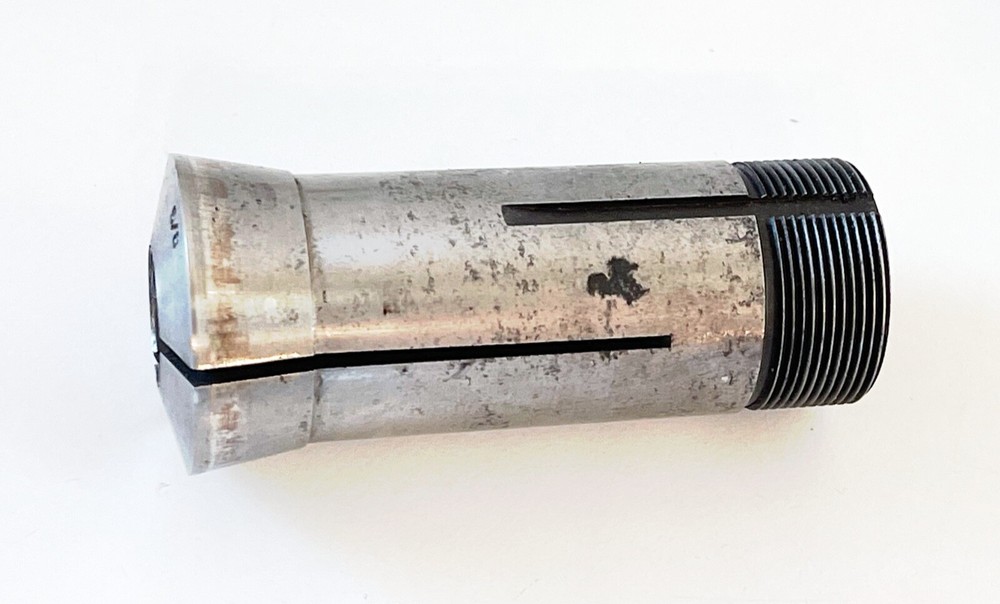 5/8" Round Collet 5C .576" W/ External Internal Thread .625"