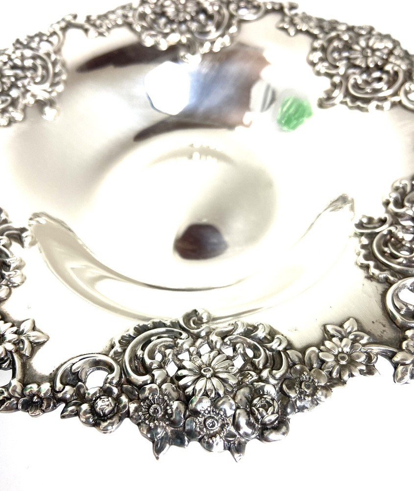 Tiffany & Co Sterling Silver Coaster. Bowl. Double Wall Technique.
