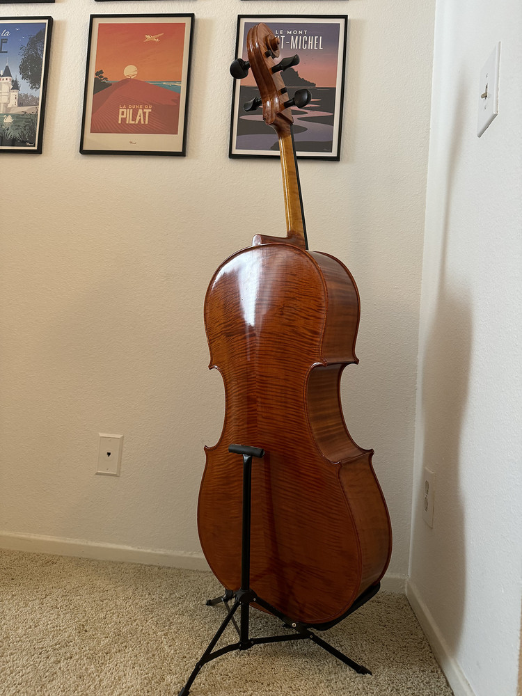 Eastman Cello 4/4, includes bow, hard case and stand, advanced